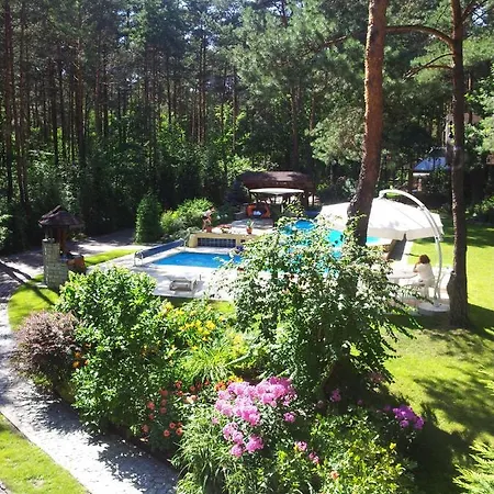 Dom Pod Sosnami Traditional Wooden Dacha, Private Pool, Possibility Of Sleeping 10 Villa